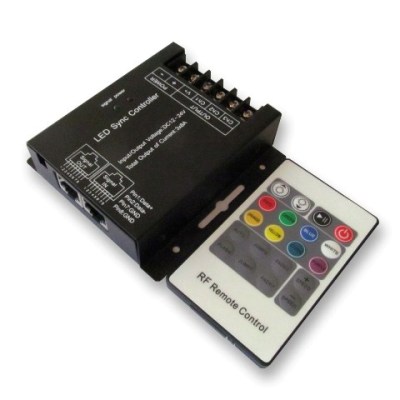 288W Мрежов LAN RGB Контролер за LED Ленти - 20 бутона - Затвори